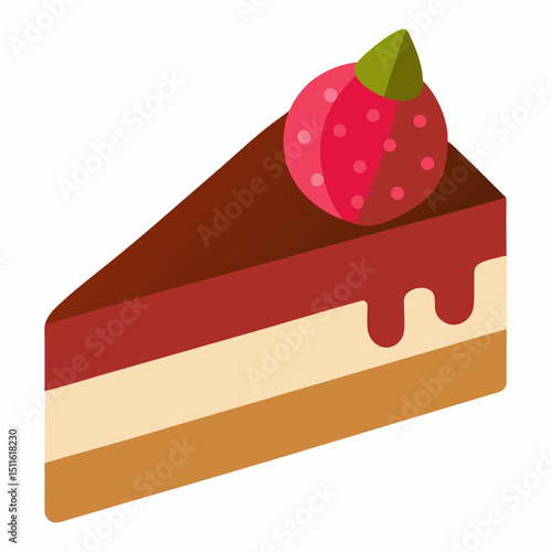 cheesecake with strawberry