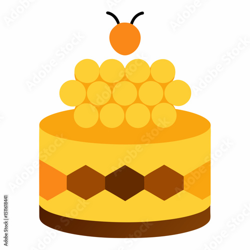 honeycomb with honey