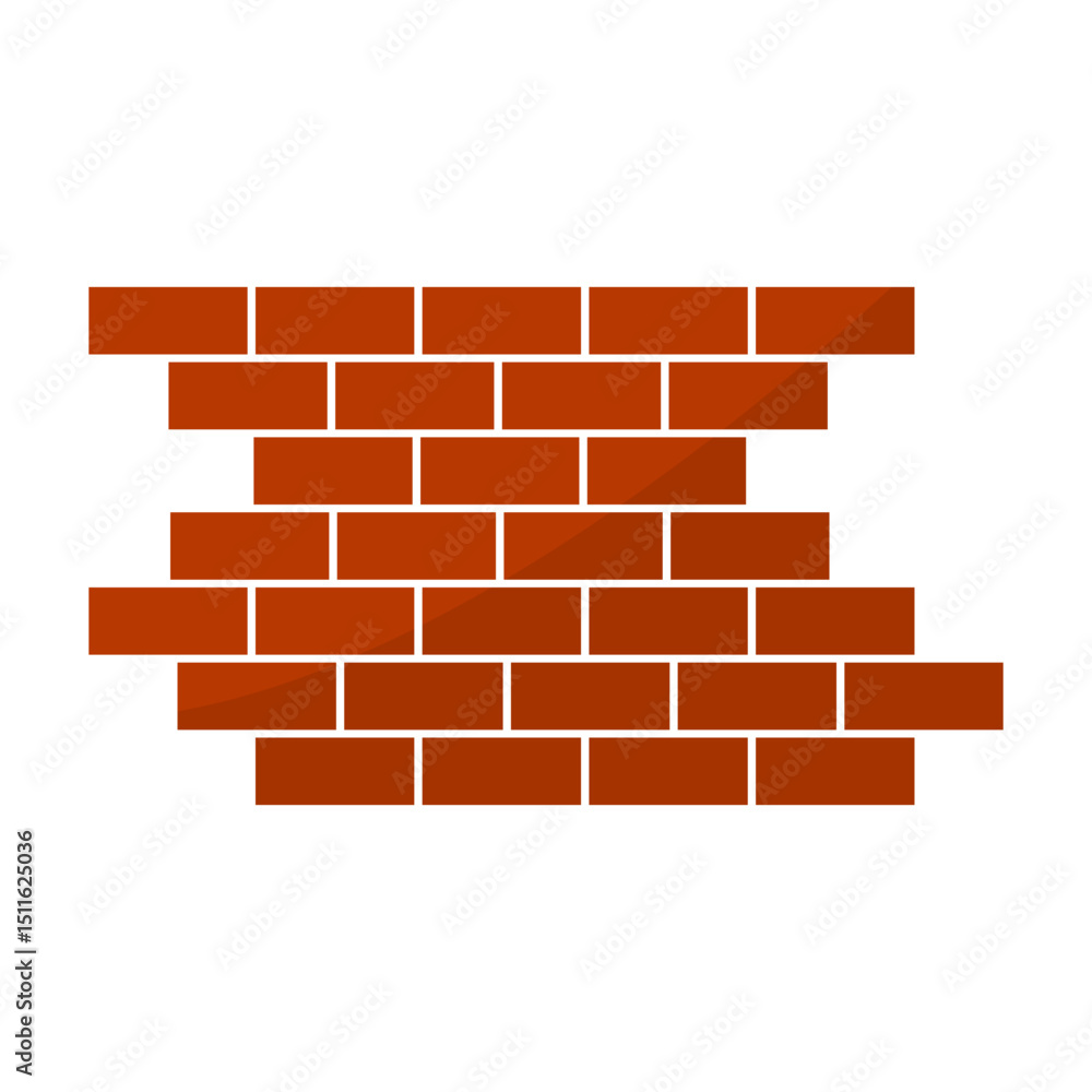 Obraz premium Contruction Brick Flat