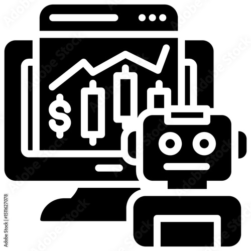 Trading Assistant Bot Icon