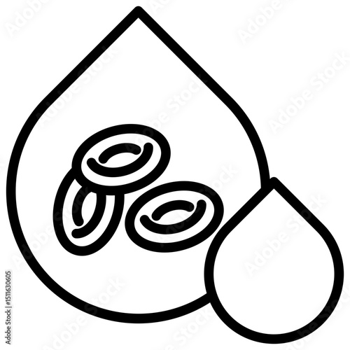 Glucose Drop Icon