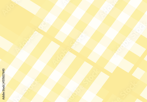 A yellow seamless plaid pattern in a clean, monochromatic style, perfect for modern textile design, digital backgrounds, and graphic elements.