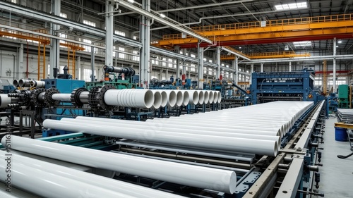 Automated Plastic Pipe Production Line