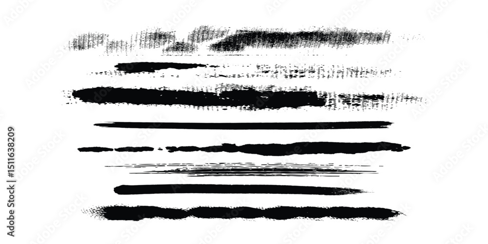 Collection of vector paint bold brush strokes, hand drawn thick grunge lines and rectangle shapes modern grunge modern arts Collection of vector paint bold brush strokes, hand drawn thick grunge lines and rectangle shapes modern grunge modern arts