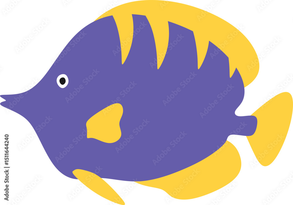 Fish Flat Illustration Fish Flat Illustration