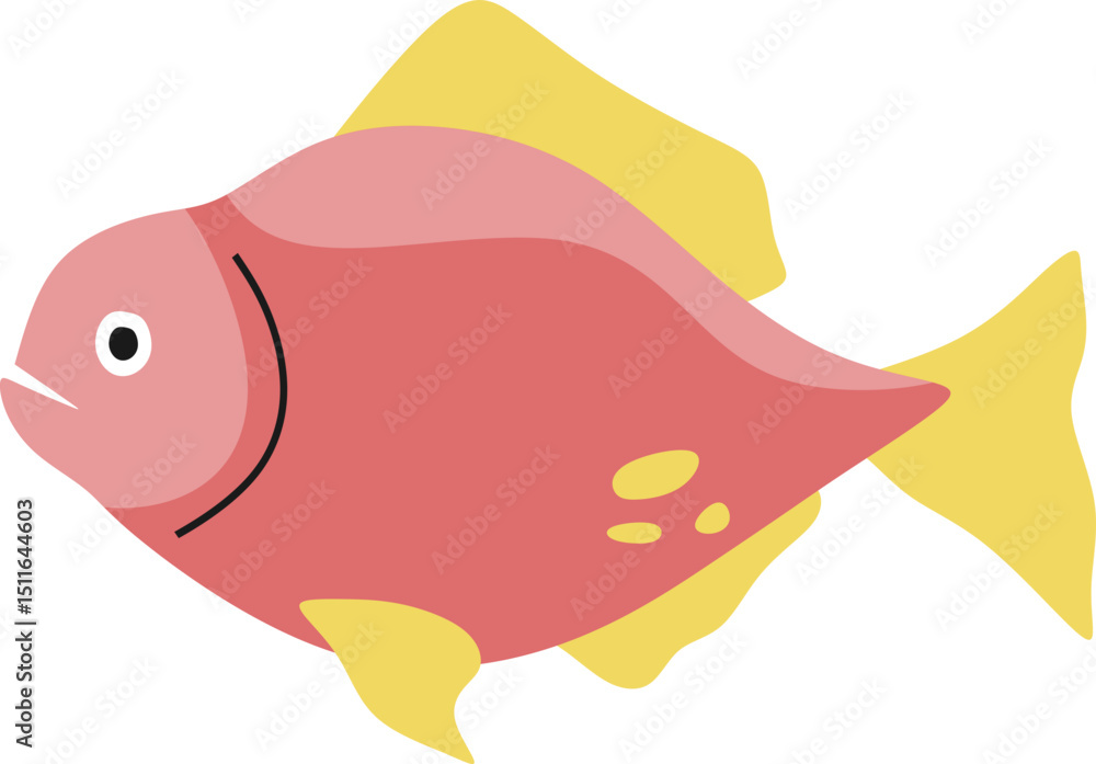 Fish Flat Illustration Fish Flat Illustration
