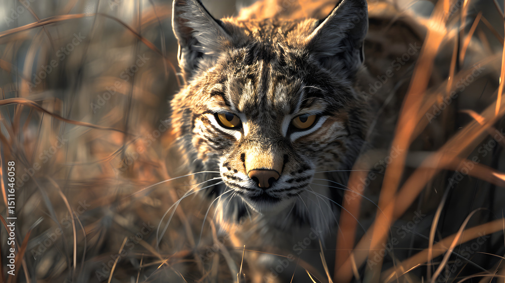 Obraz premium Bobcat in nature