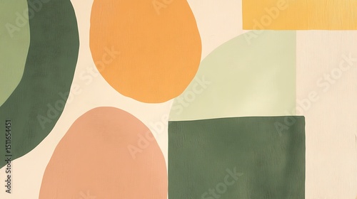 Abstract shapes, muted colors (2)