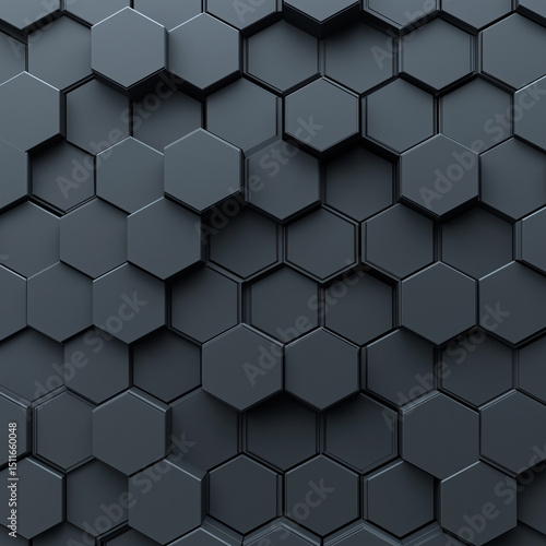 seamless hexagon pattern