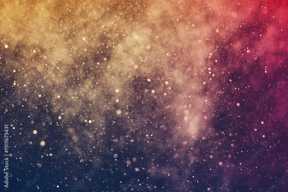 Obraz premium Abstract celestial backdrop. Multicolored nebulae and stars