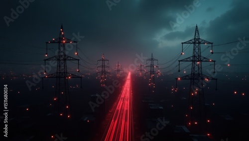 Cyberattack disrupts power system, threatening infrastructure resilience and public safety at night