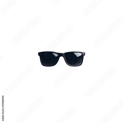 sun glasses and sunglasses on white background