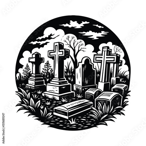 Cemetery Svg