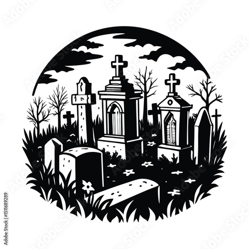 Cemetery Svg