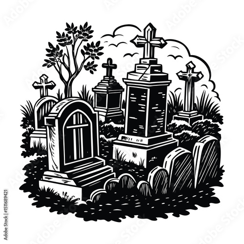 Cemetery Svg
