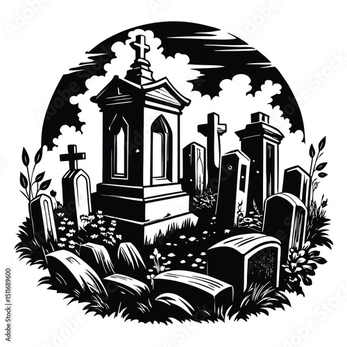 Cemetery Svg
