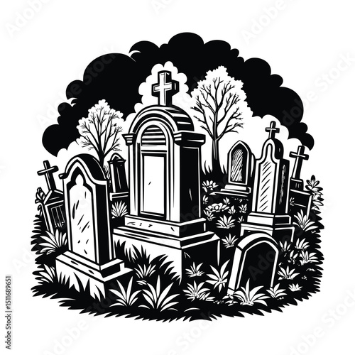 Cemetery Svg