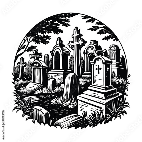 Cemetery Svg