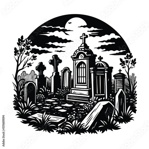 Cemetery Svg