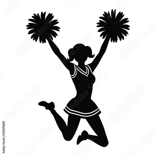 Cheerleader SVG