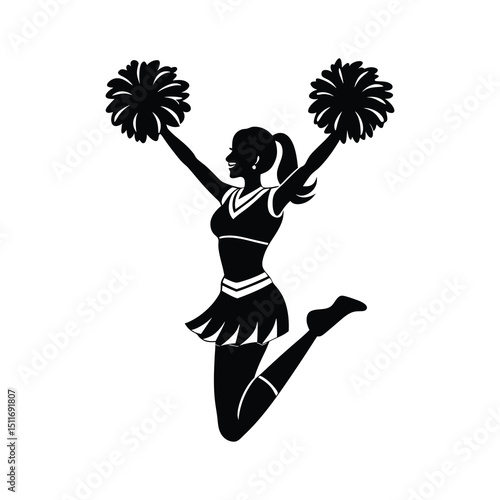 Cheerleader SVG