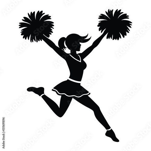 Cheerleader SVG