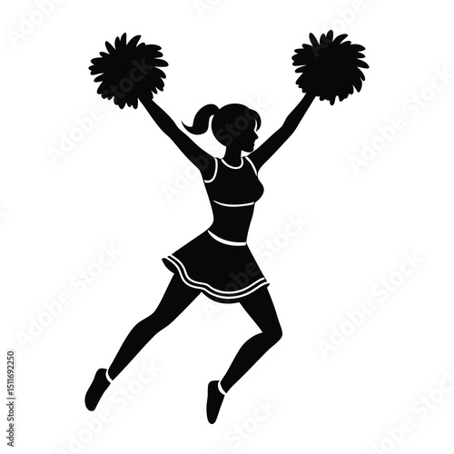 Cheerleader SVG