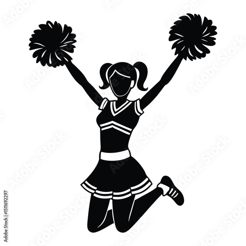 Cheerleader SVG