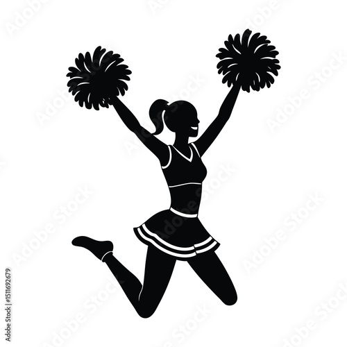 Cheerleader SVG