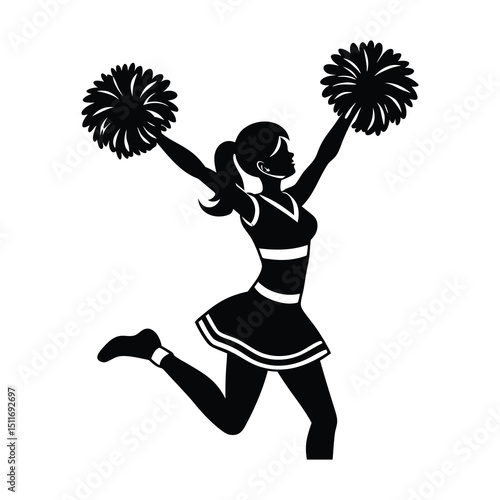 Cheerleader SVG