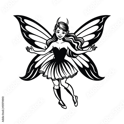 Rainbow Fairy Svg