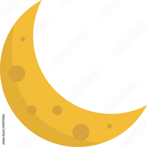 Space Moon Illustration