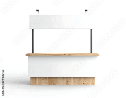 White translucent object on light beige base