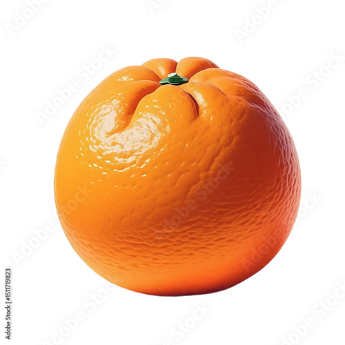 orange isolated on white