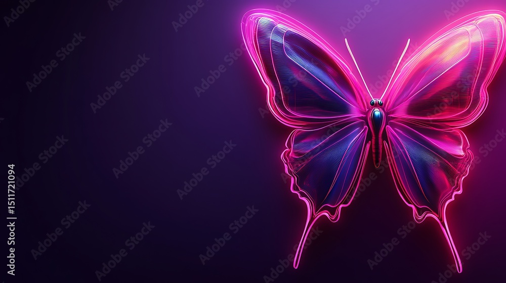Fototapeta premium Abstract butterfly design (5)