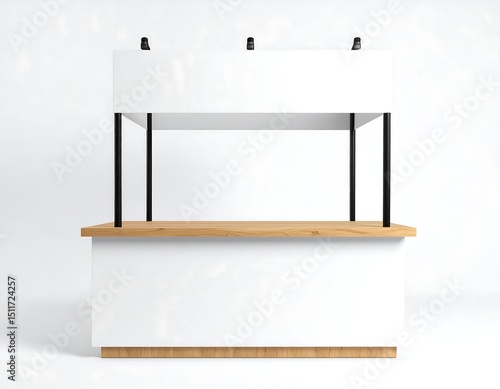 Transparent modern geometric object