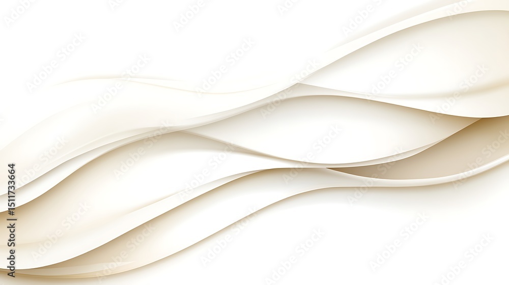 Obraz premium Abstract flowing curves (7)