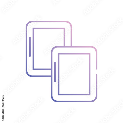 Red Card vector icon stock illustration