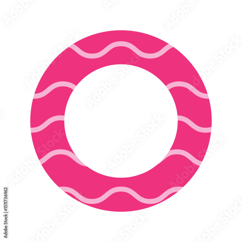 pink swim float. A floating device used in water. Perfect for summer and tropical climates.
