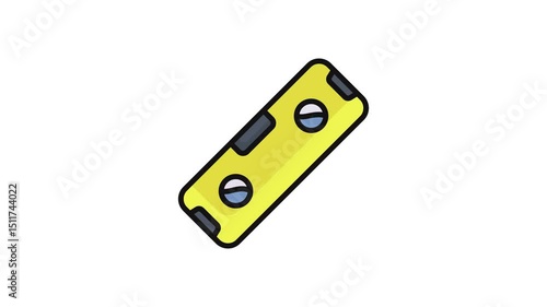 measurement Blue out line vector design