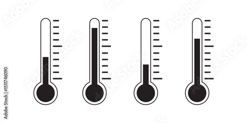 Thermometer icon vector illustration