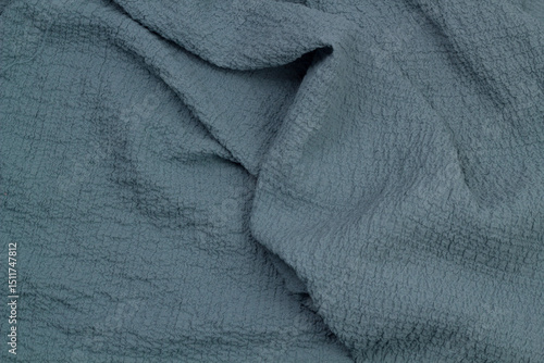 Fabric suit blue background texture