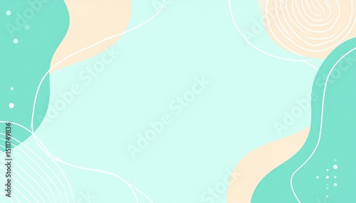 Creative abstract background design digital art graphic modern aesthetic soft color patterns