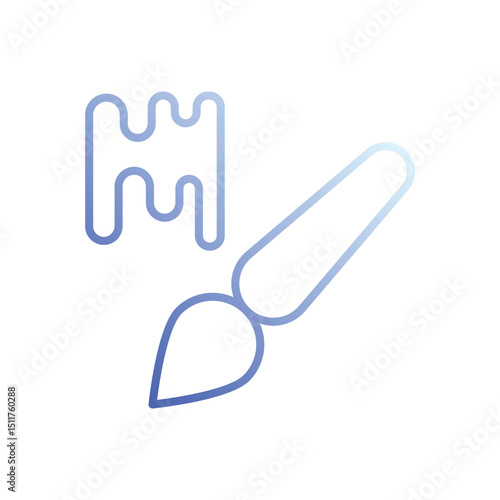 Color Fill icon vector 