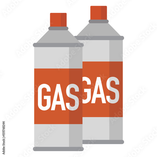 カセットボンベのイラスト