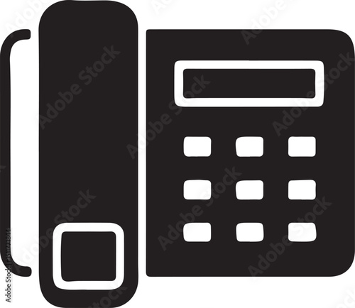old-fashioned telephone