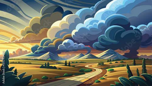 hot air balloon flying over the desert