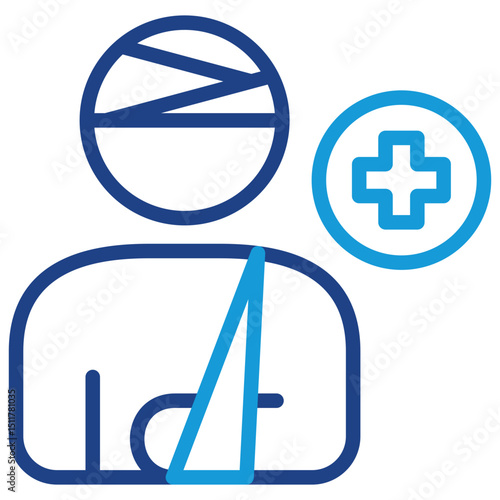 Injured Patient Icon