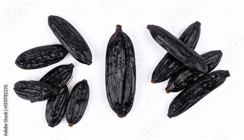 Wallpaper Mural Tonka bean isolated on white background Torontodigital.ca