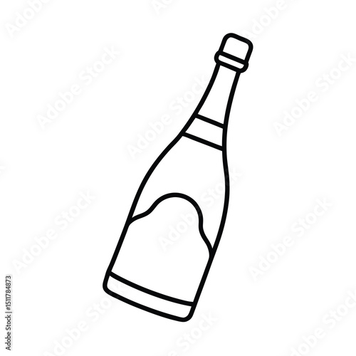 bottle of champagne